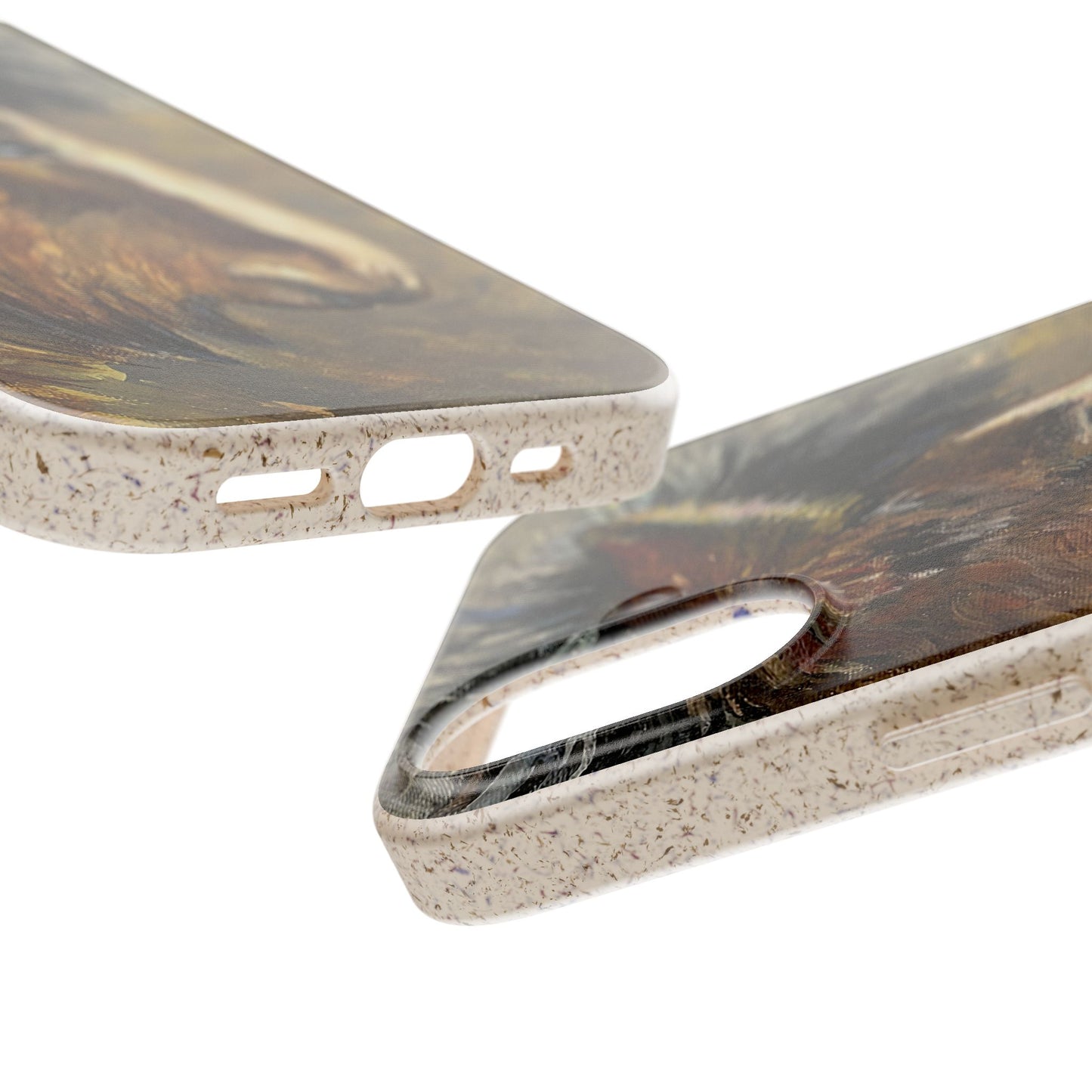 Biodegradable Phone Case — Rustic Icelandic Horse Portrait Eco-Friendly iPhone Cover