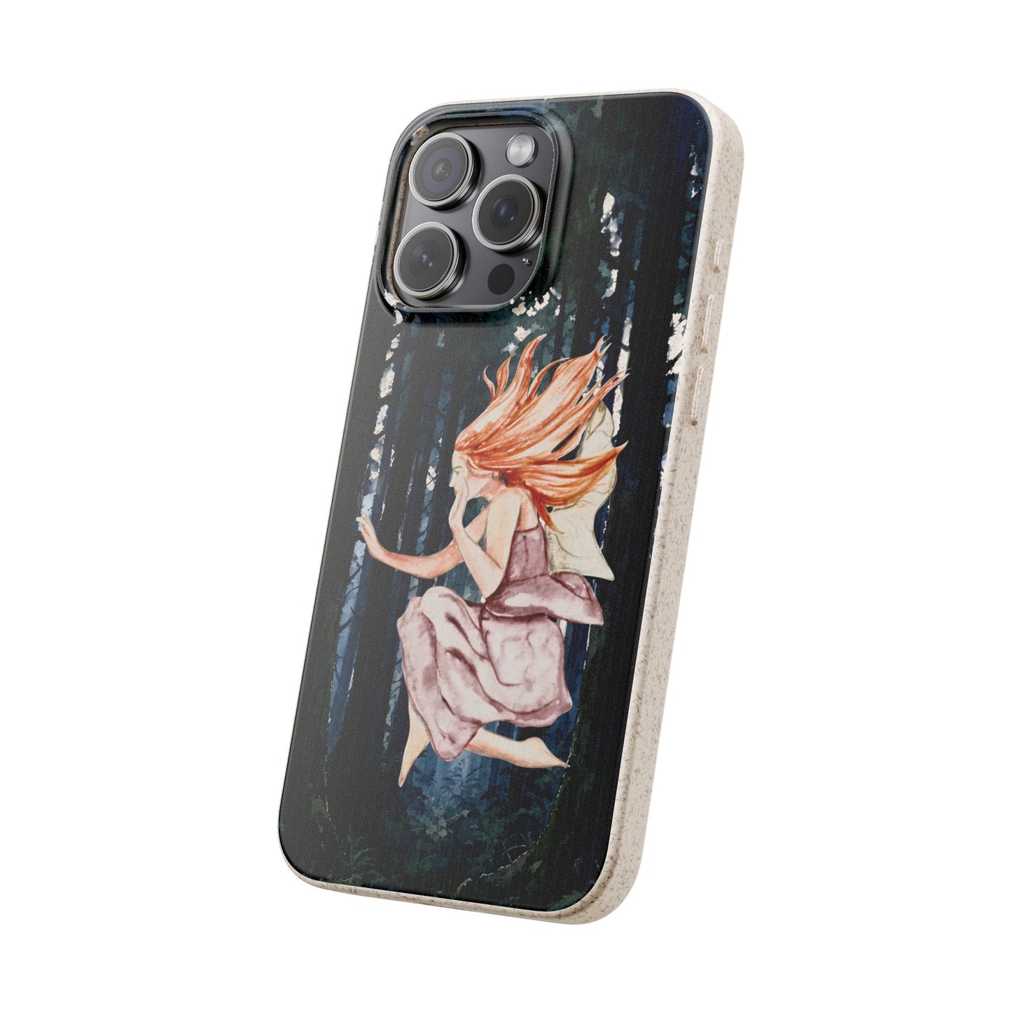 Fairy Forest Biodegradable Phone Case — Enchanted Woodland Art