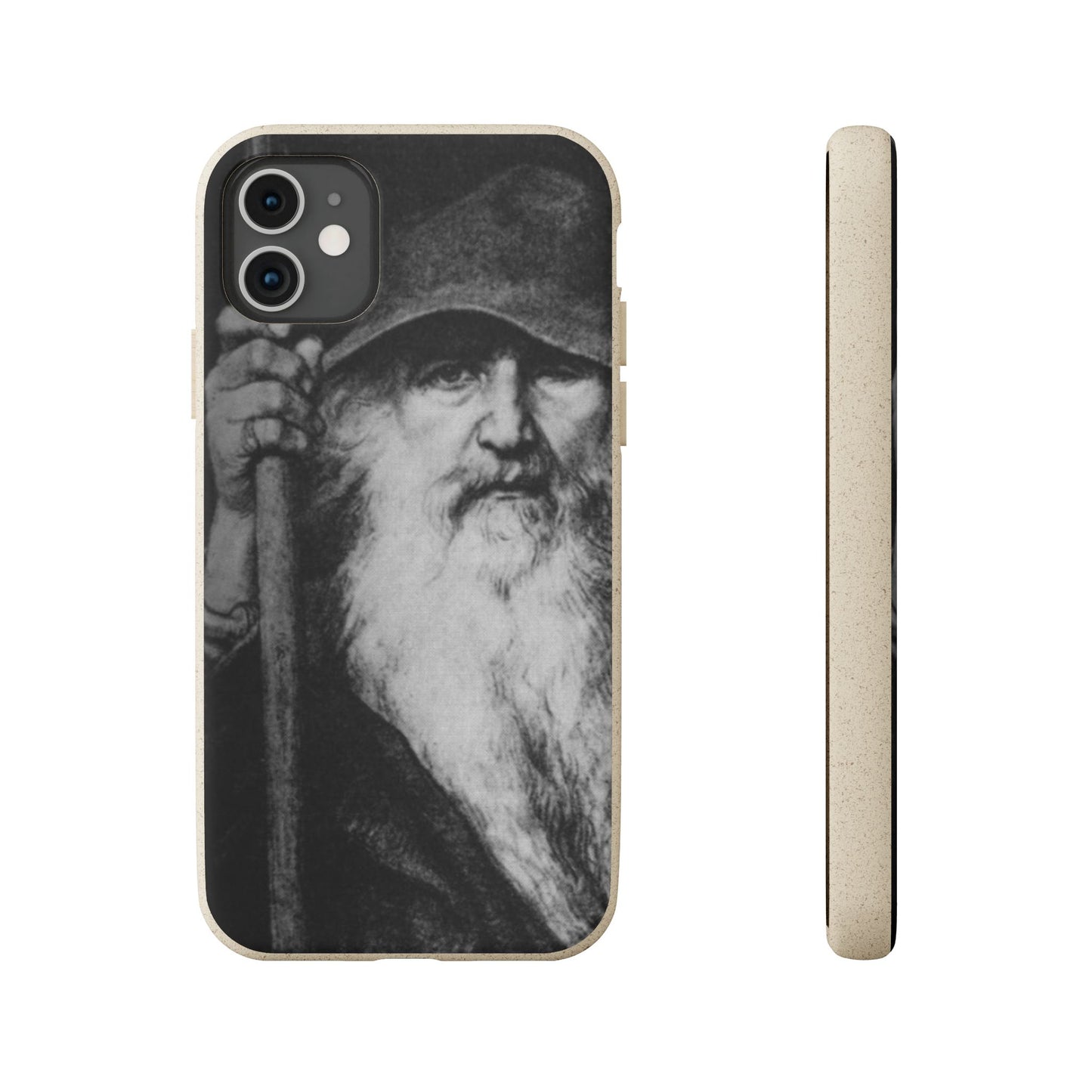 Phone Case — Odin, The Wanderer Portrait Biodegradable iPhone Cover