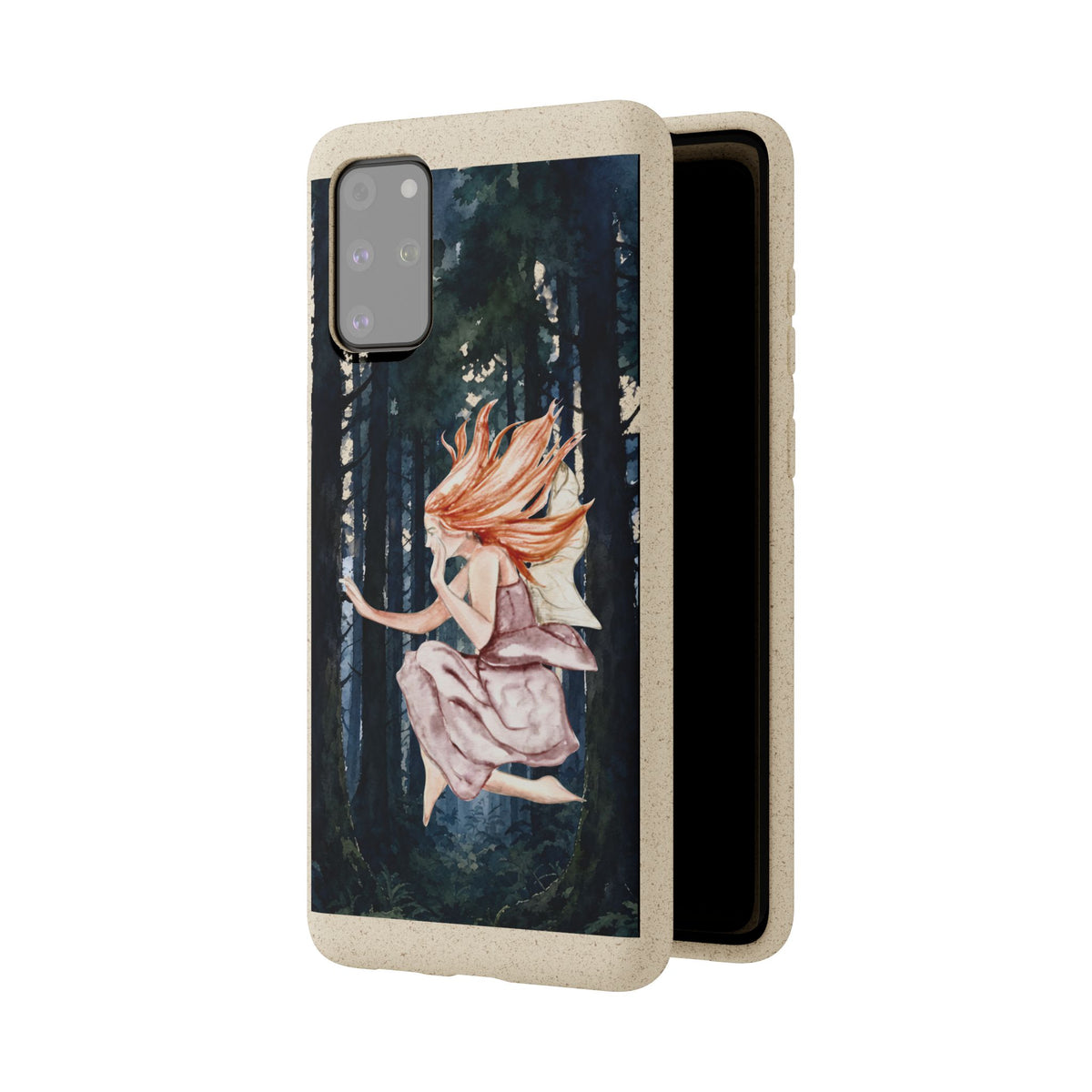 Fairy Forest Biodegradable Phone Case — Enchanted Woodland Art