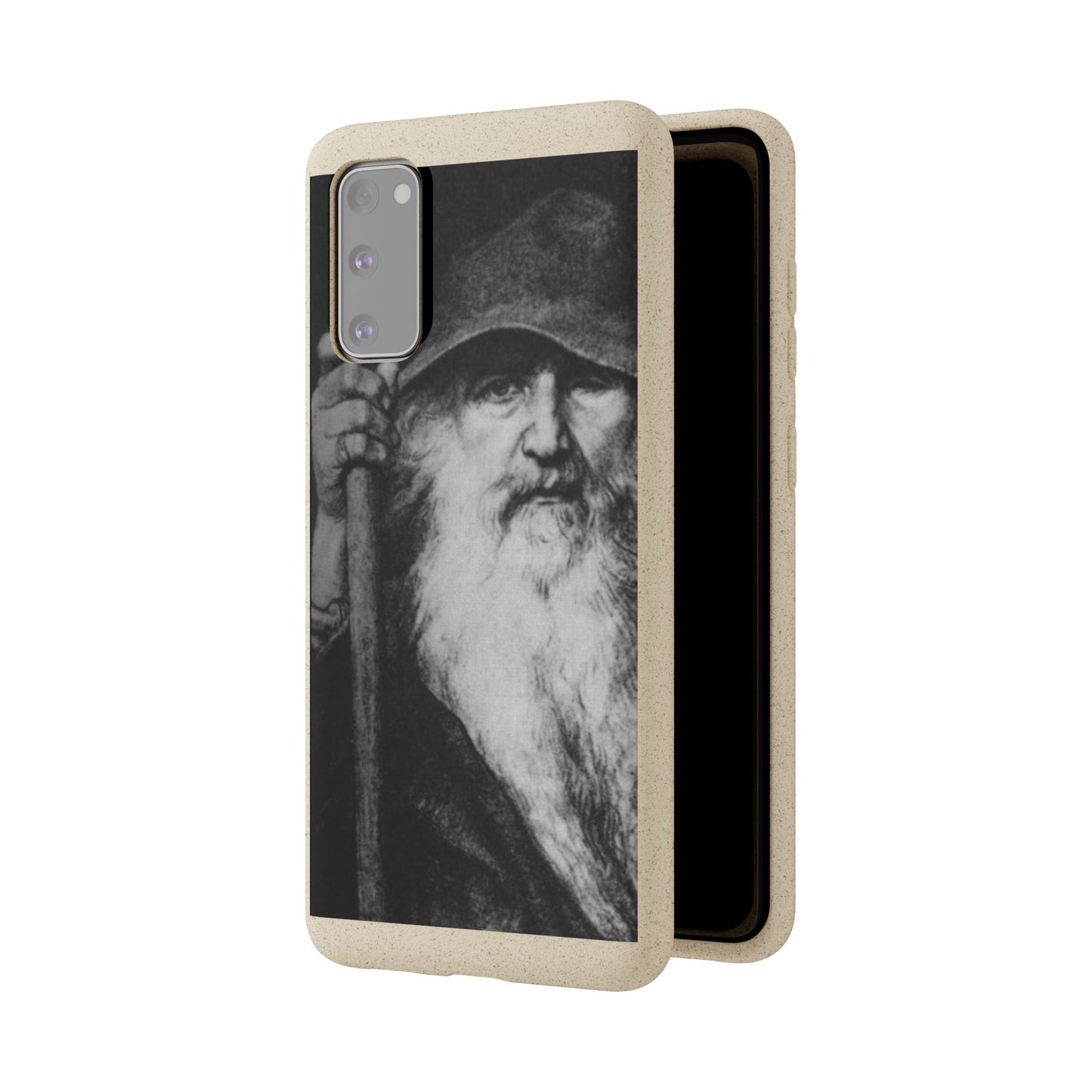 Phone Case — Odin, The Wanderer Portrait Biodegradable iPhone Cover