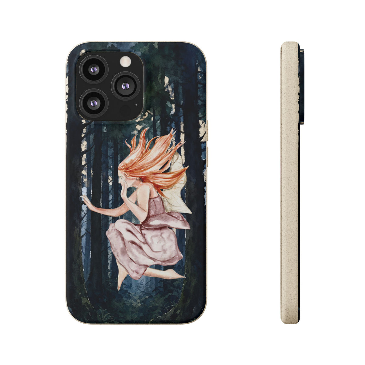 Fairy Forest Biodegradable Phone Case — Enchanted Woodland Art