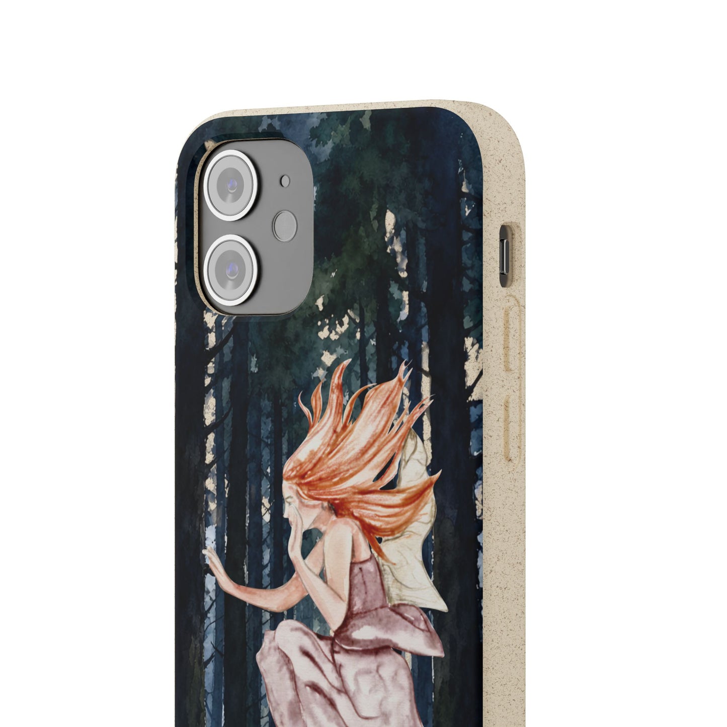 Fairy Forest Biodegradable Phone Case — Enchanted Woodland Art