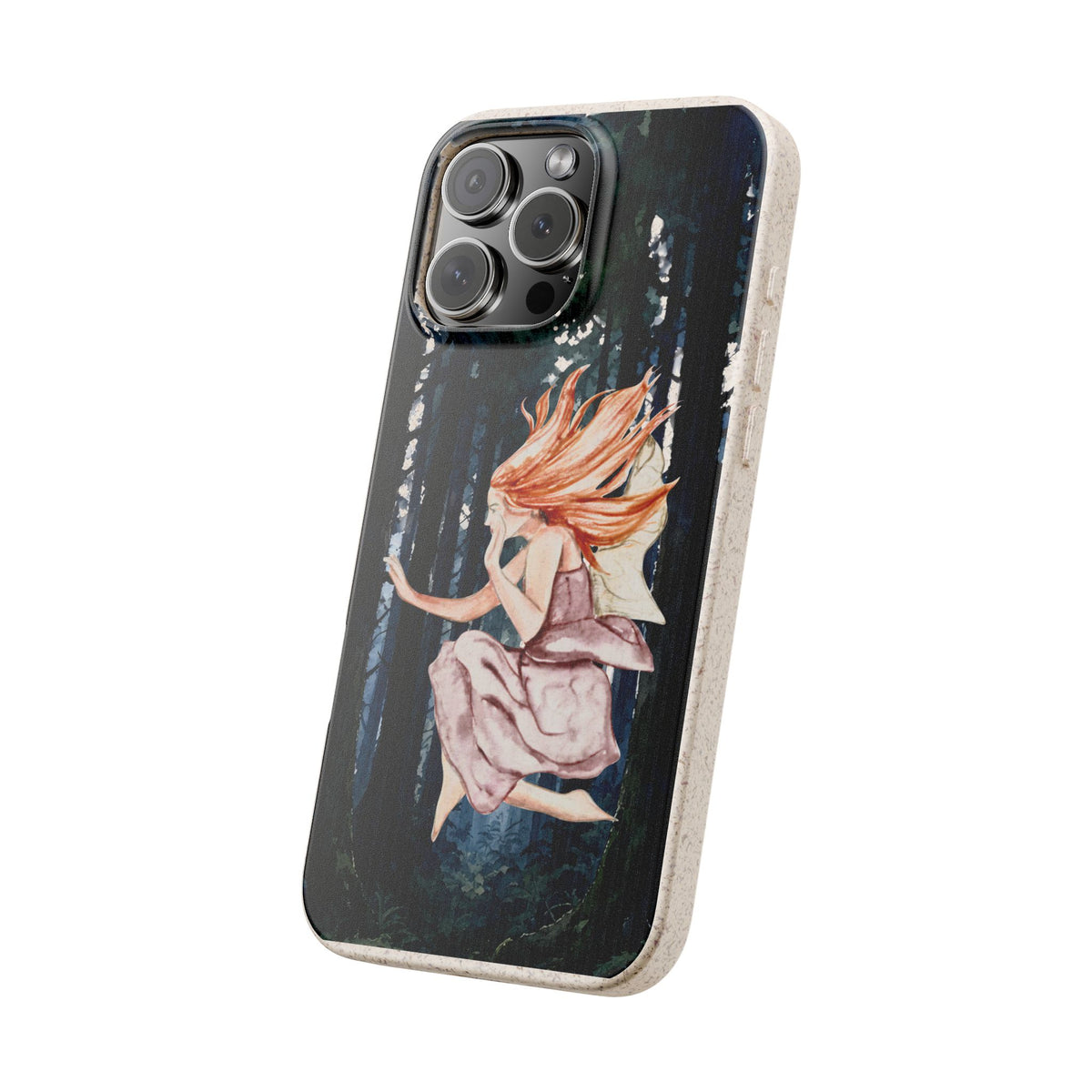 Fairy Forest Biodegradable Phone Case — Enchanted Woodland Art
