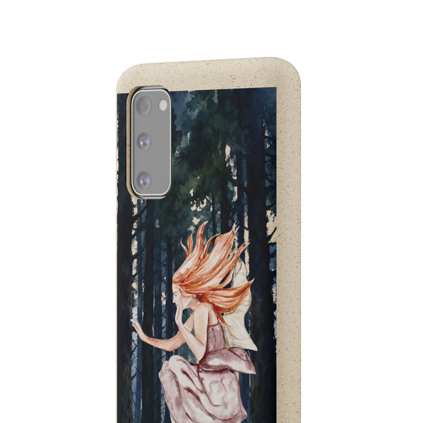 Fairy Forest Biodegradable Phone Case — Enchanted Woodland Art