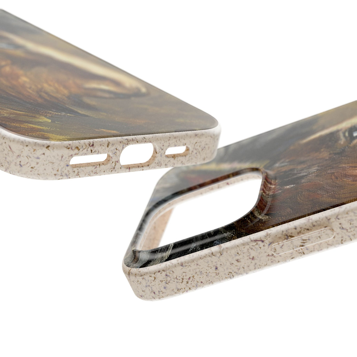 Biodegradable Phone Case — Rustic Horse Portrait by Carrie Barcomb Eco-Friendly iPhone Cover