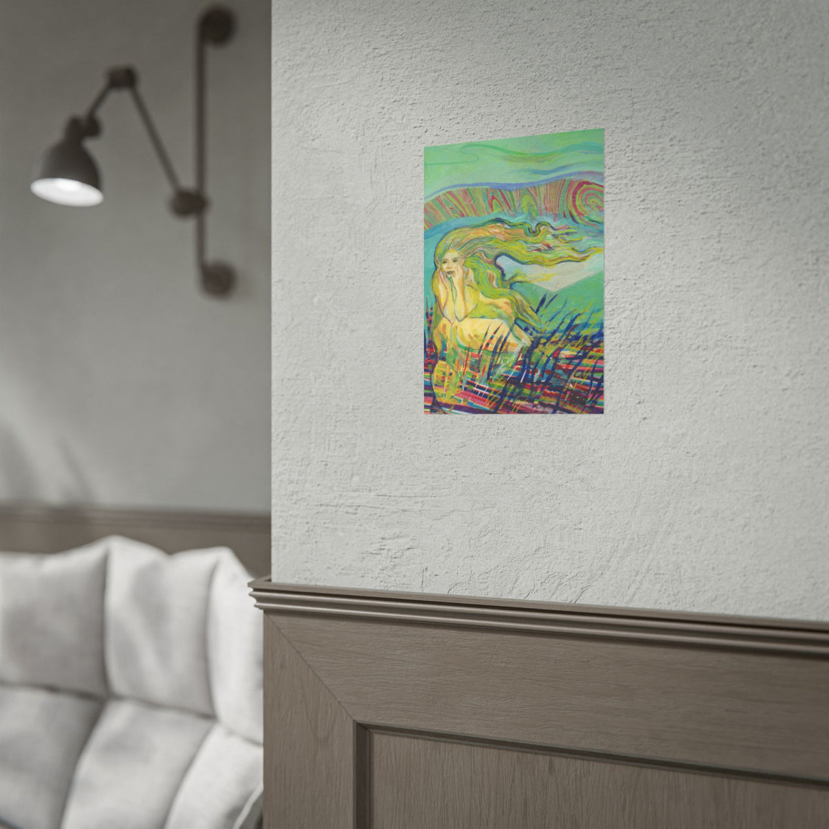 Rolled Poster - North Wind Art Print