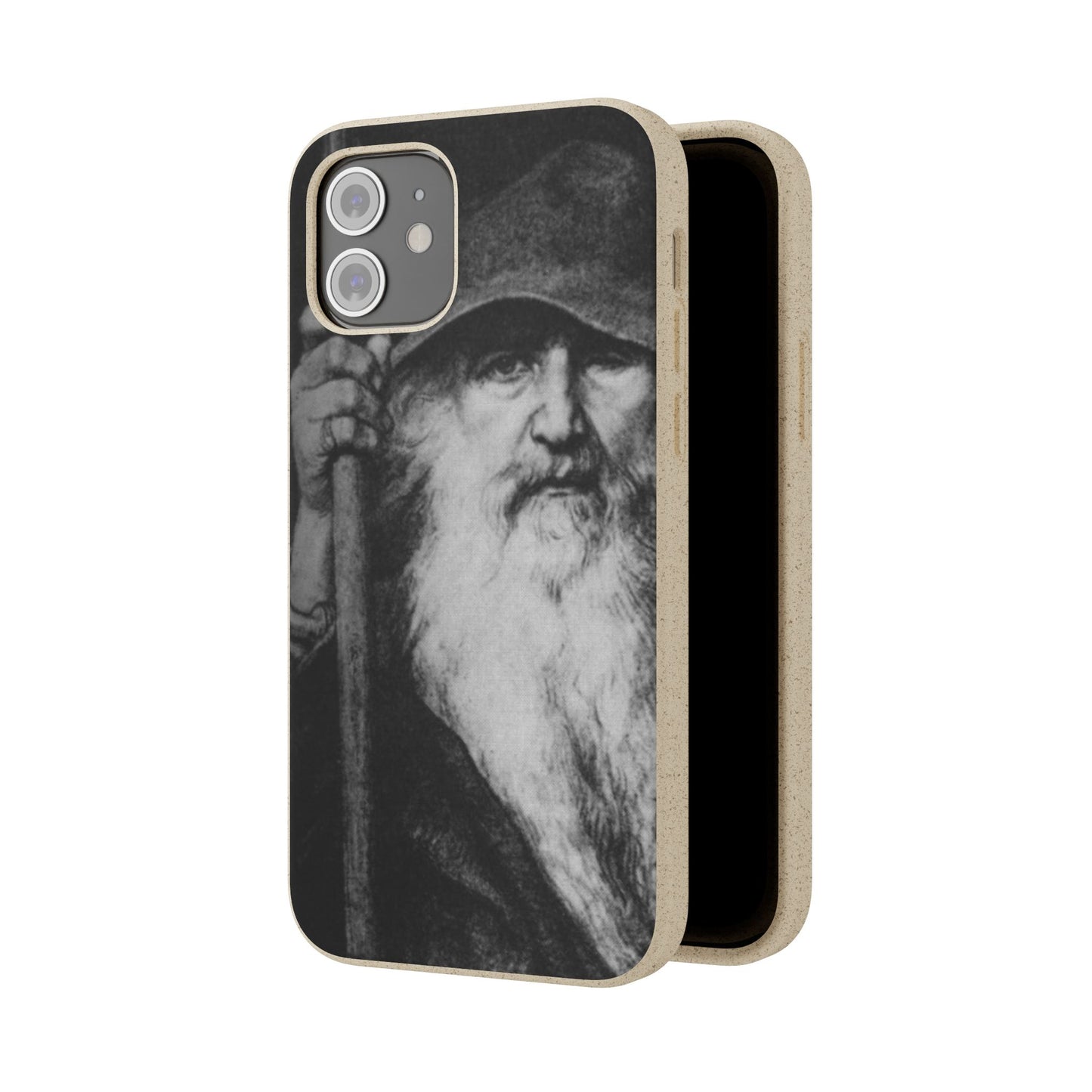 Phone Case — Odin, The Wanderer Portrait Biodegradable iPhone Cover