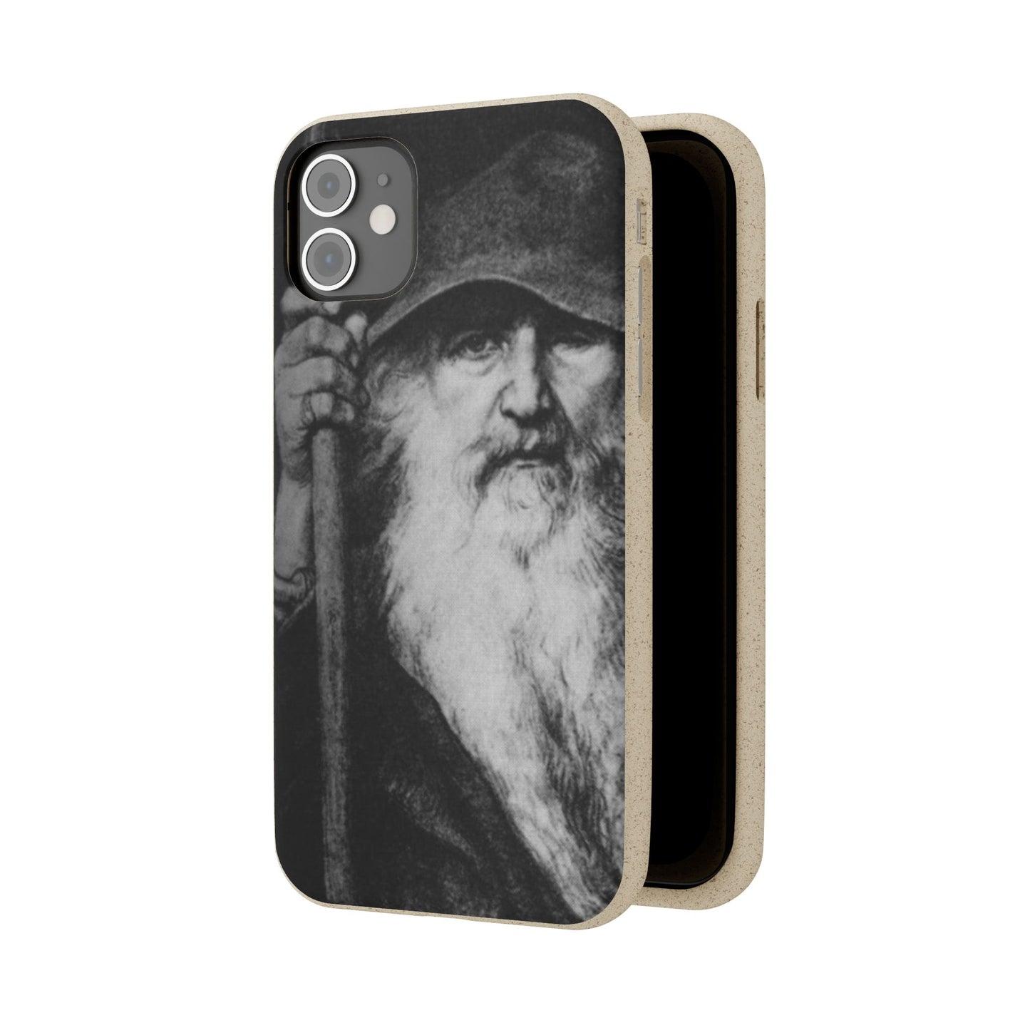 Phone Case — Odin, The Wanderer Portrait Biodegradable iPhone Cover