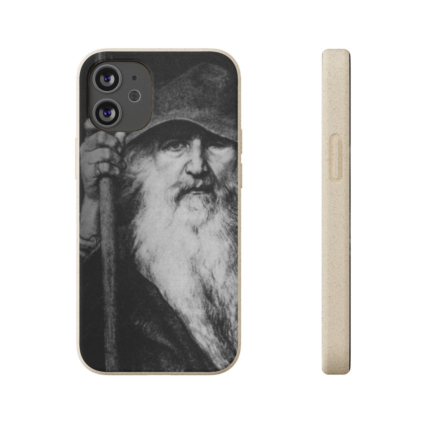 Phone Case — Odin, The Wanderer Portrait Biodegradable iPhone Cover