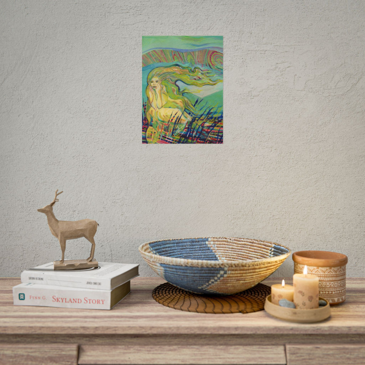 Rolled Poster - North Wind Art Print
