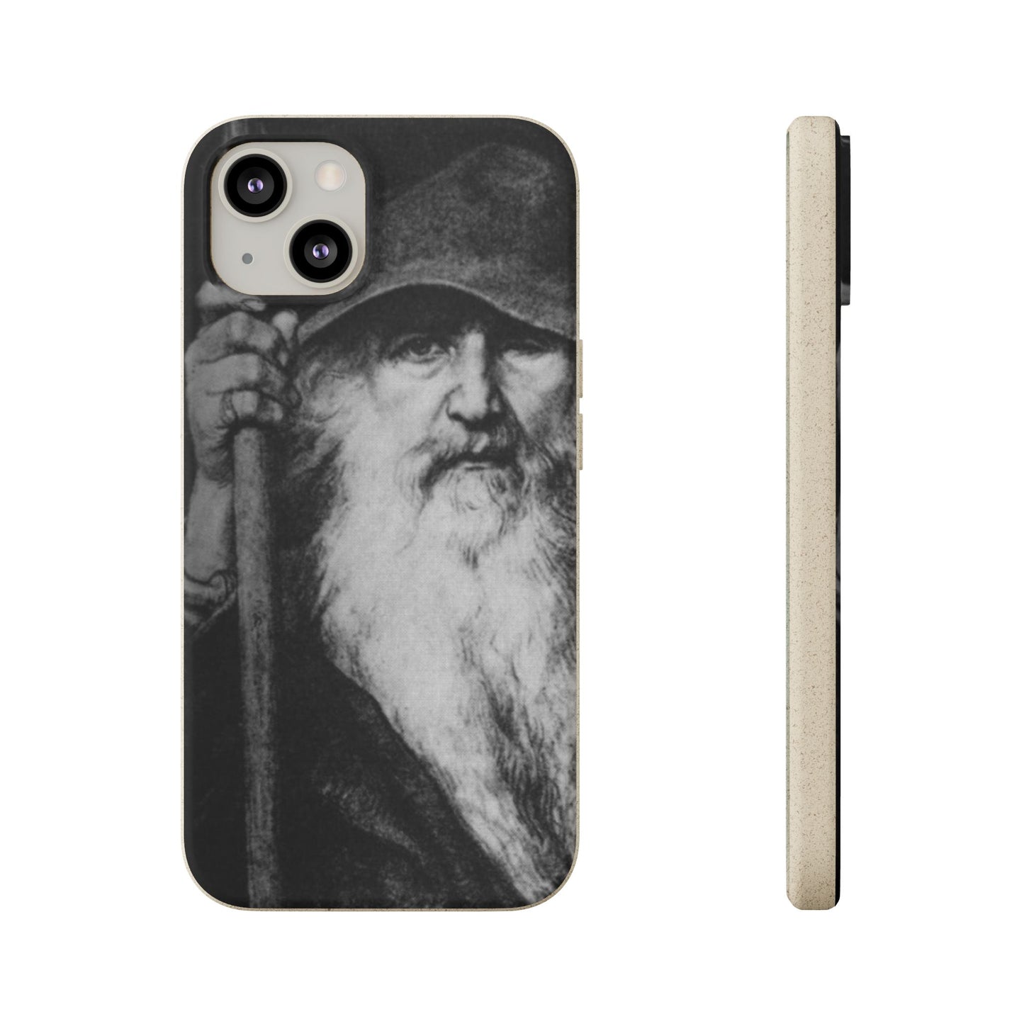 Phone Case — Odin, The Wanderer Portrait Biodegradable iPhone Cover