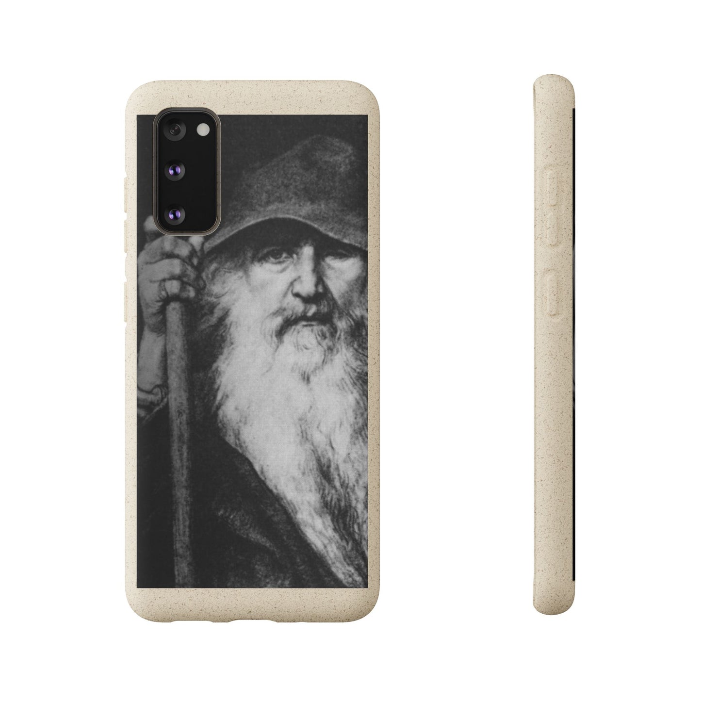 Phone Case — Odin, The Wanderer Portrait Biodegradable iPhone Cover