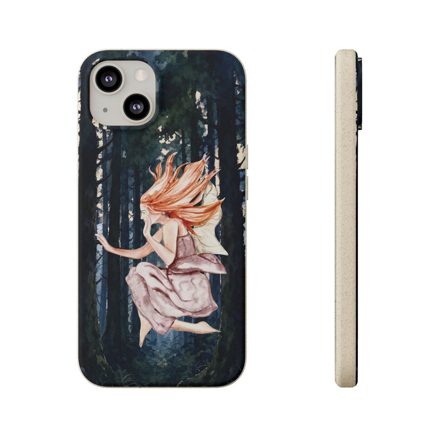 Fairy Forest Biodegradable Phone Case — Enchanted Woodland Art