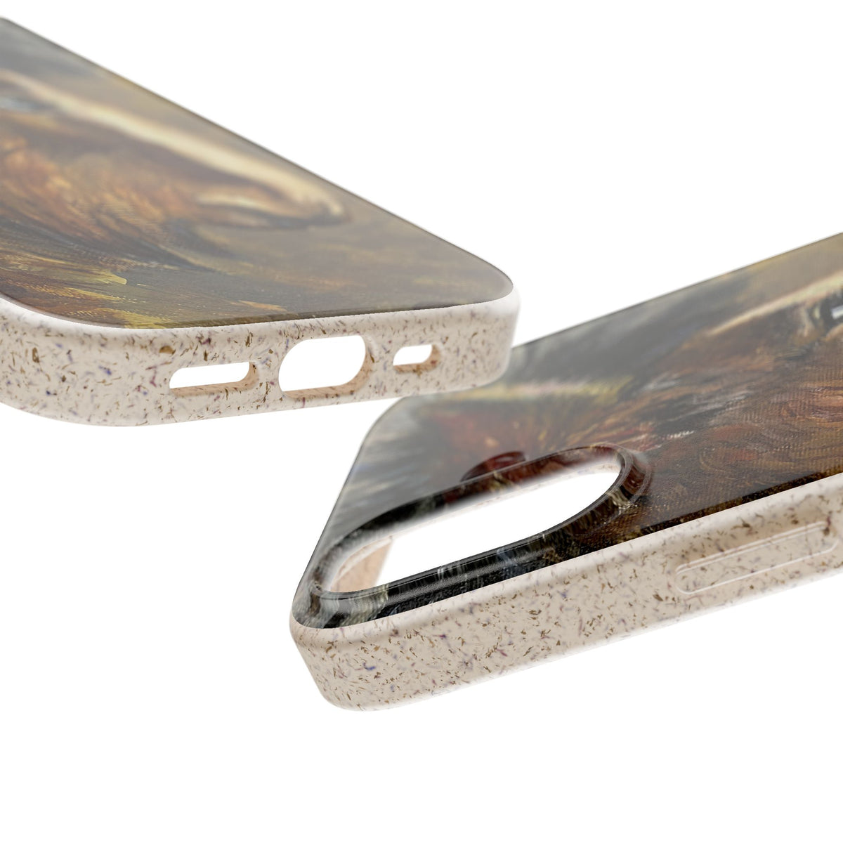 Biodegradable Phone Case — Rustic Horse Portrait by Carrie Barcomb Eco-Friendly iPhone Cover