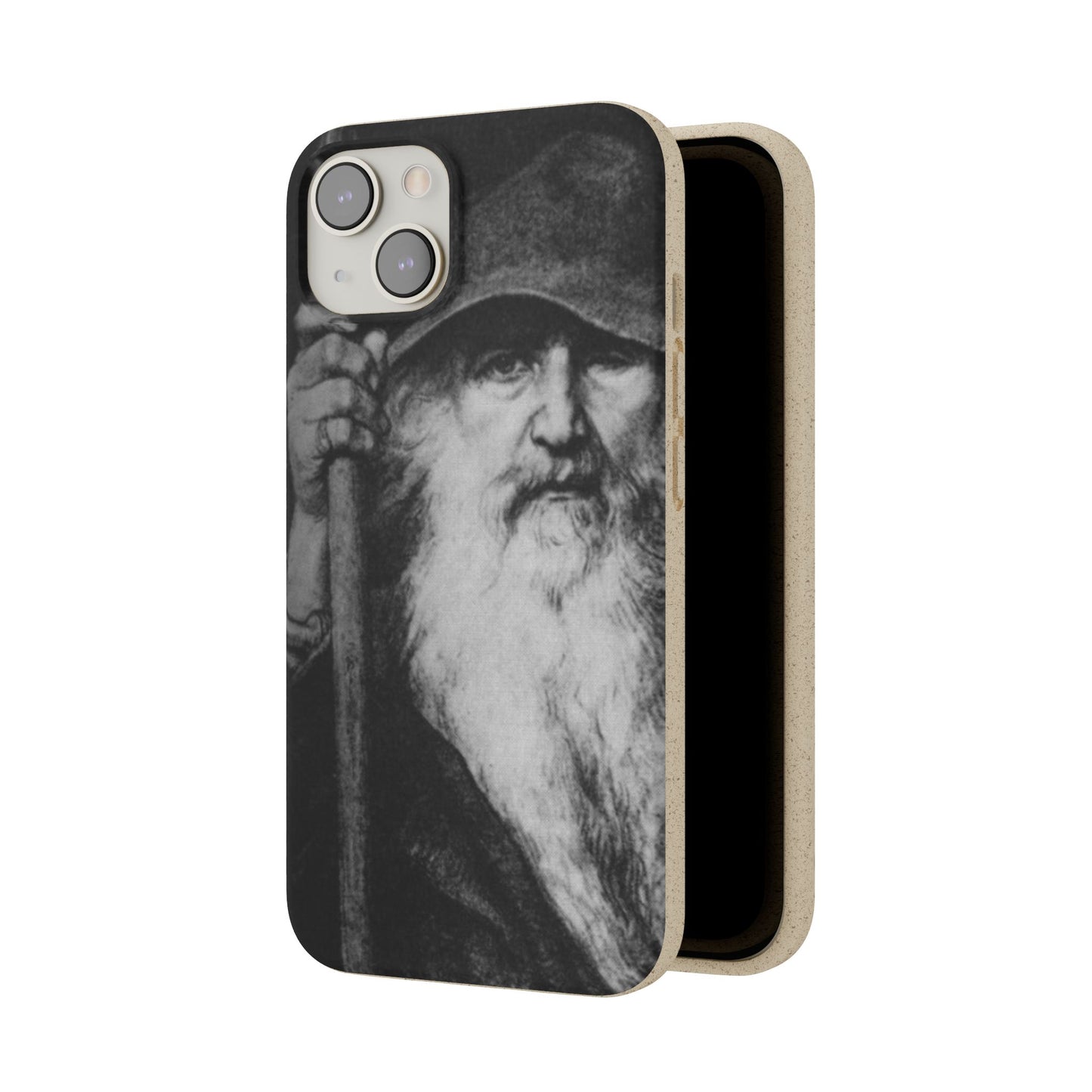 Phone Case — Odin, The Wanderer Portrait Biodegradable iPhone Cover
