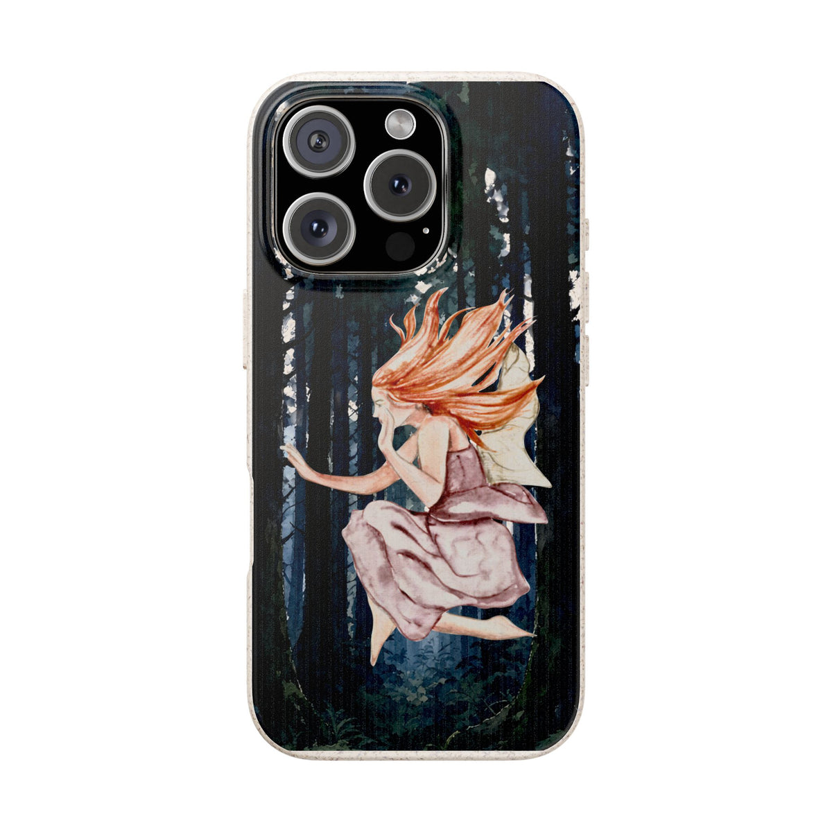 Fairy Forest Biodegradable Phone Case — Enchanted Woodland Art
