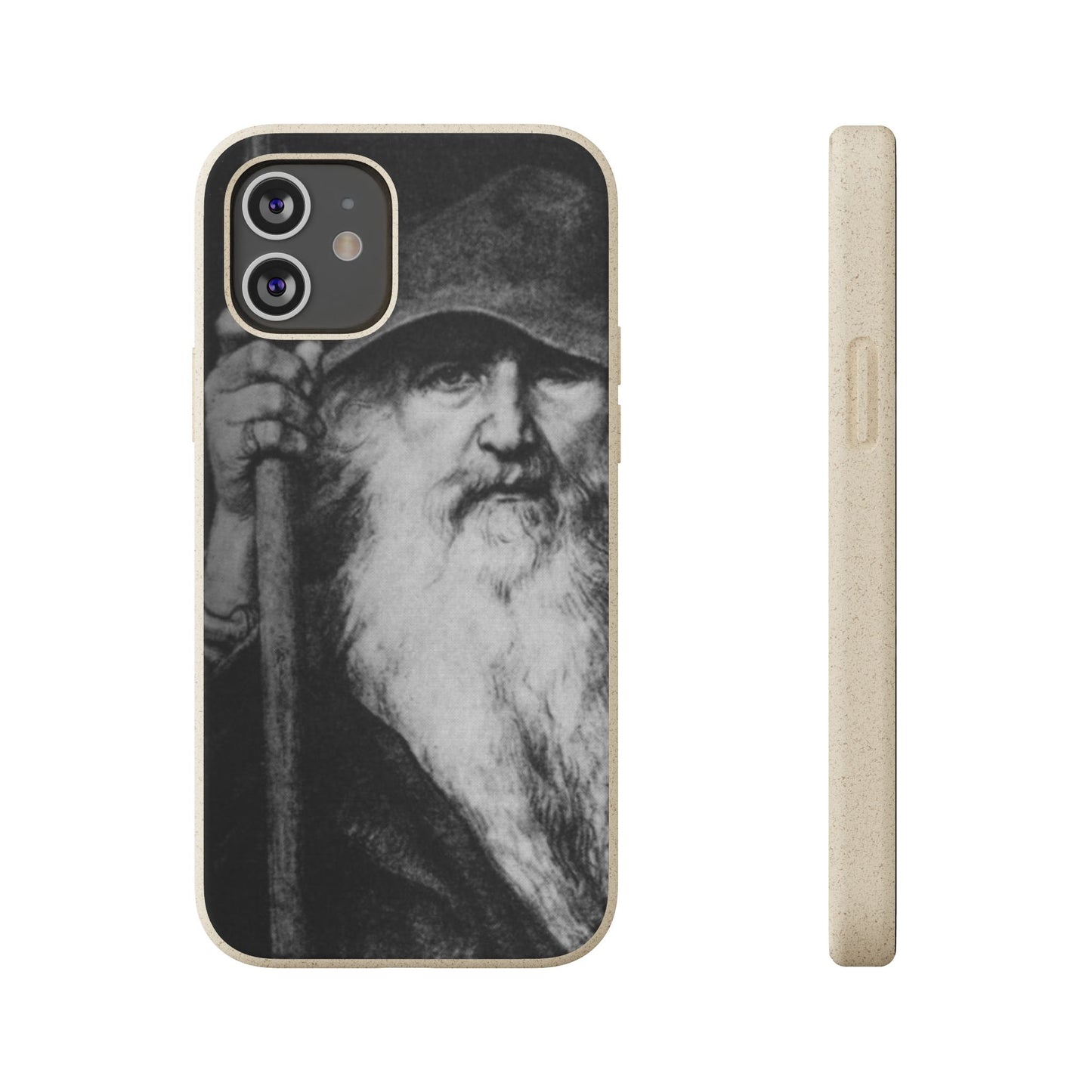 Phone Case — Odin, The Wanderer Portrait Biodegradable iPhone Cover