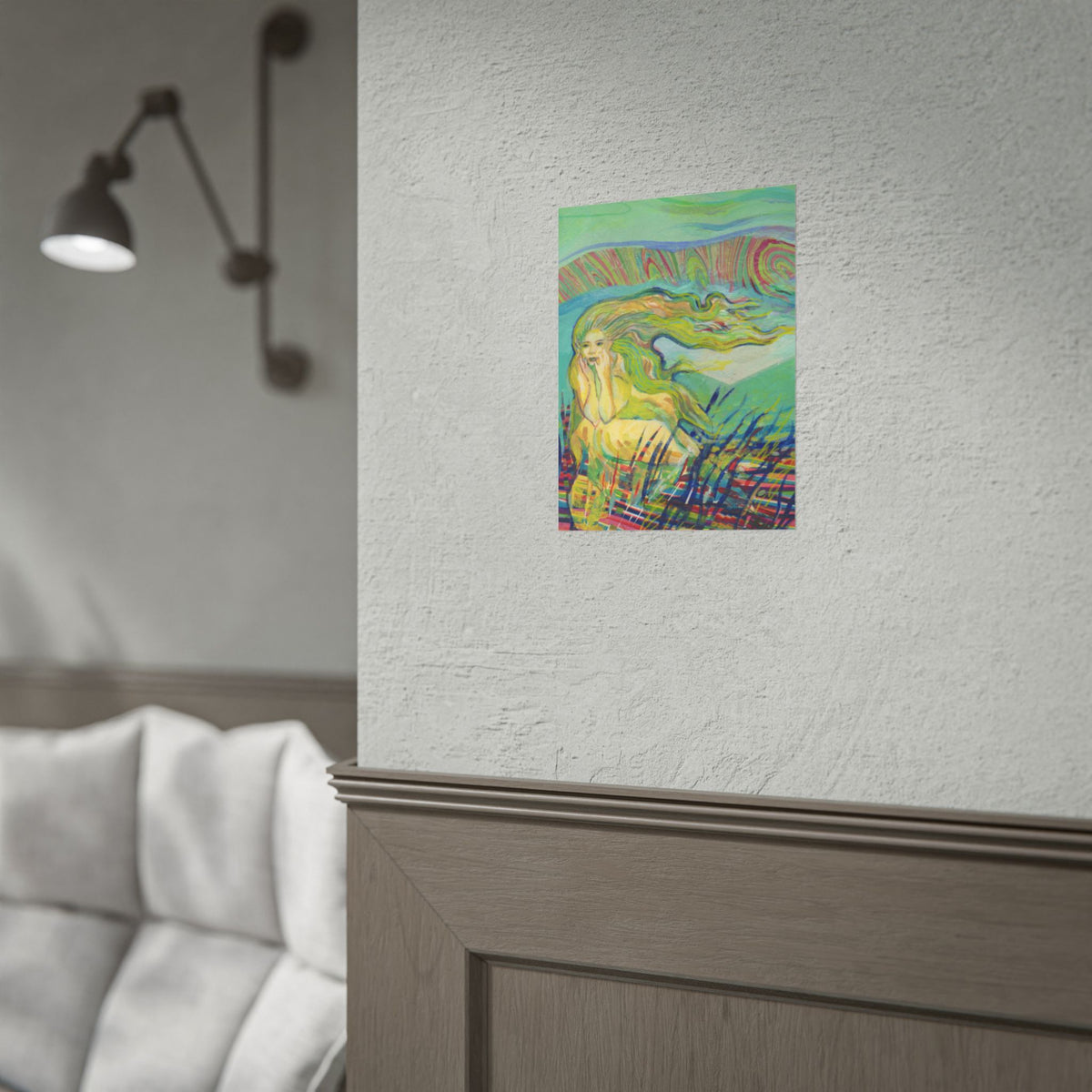 Rolled Poster - North Wind Art Print