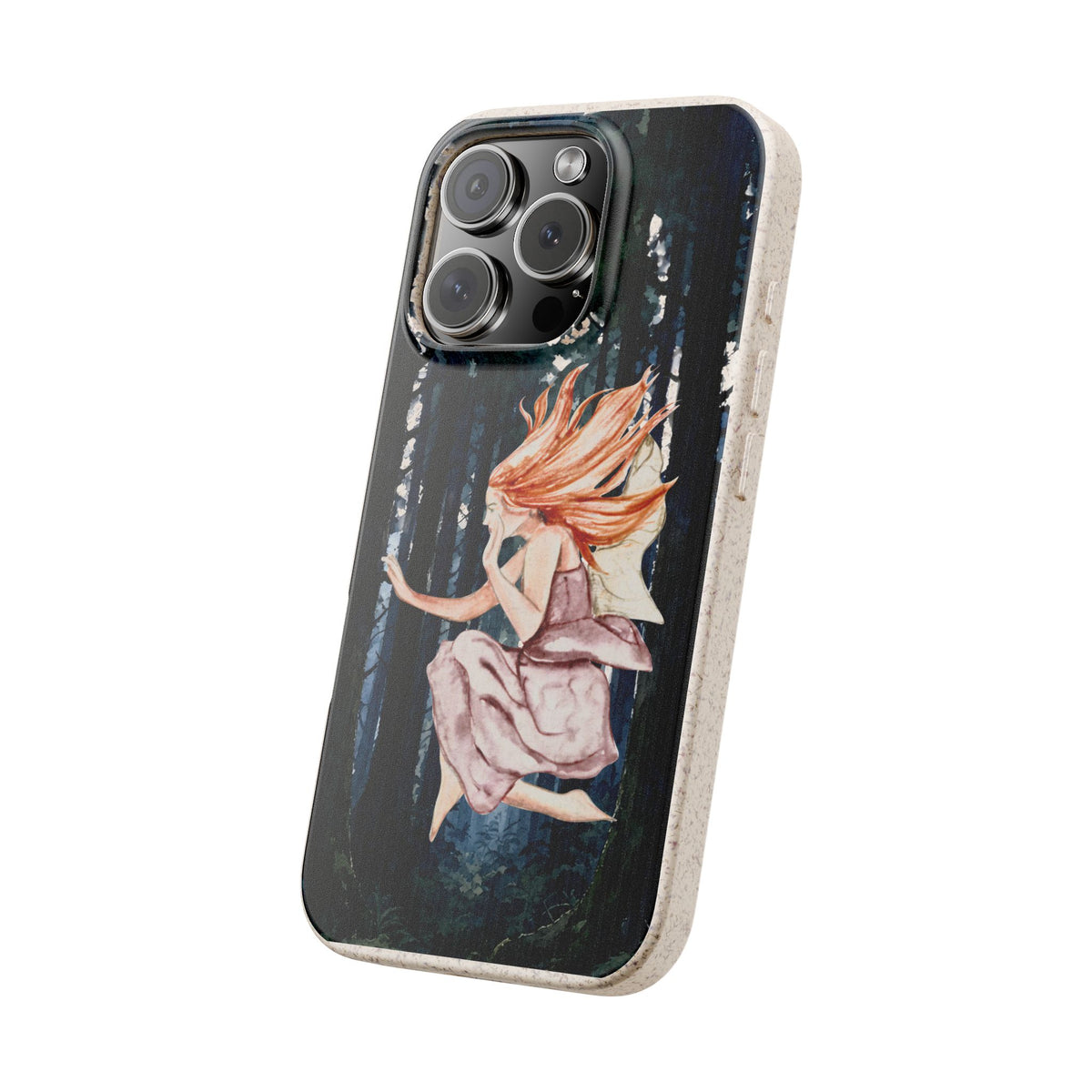 Fairy Forest Biodegradable Phone Case — Enchanted Woodland Art