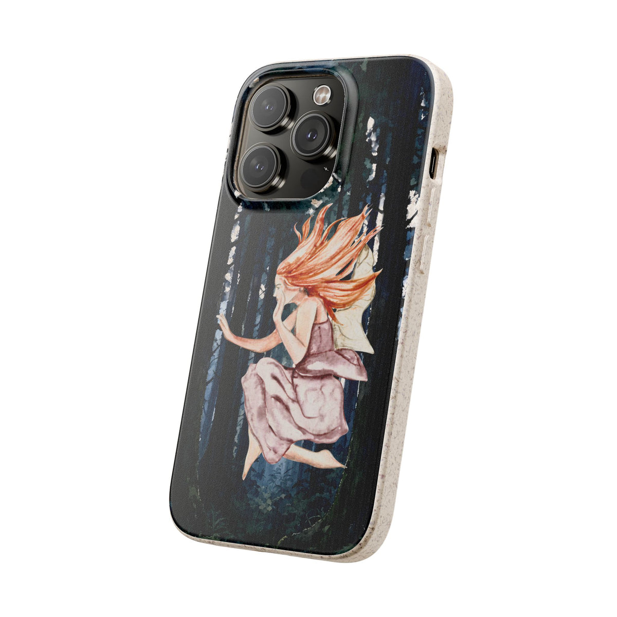 Fairy Forest Biodegradable Phone Case — Enchanted Woodland Art