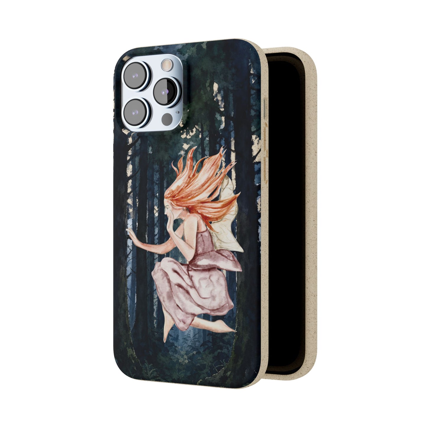 Fairy Forest Biodegradable Phone Case — Enchanted Woodland Art