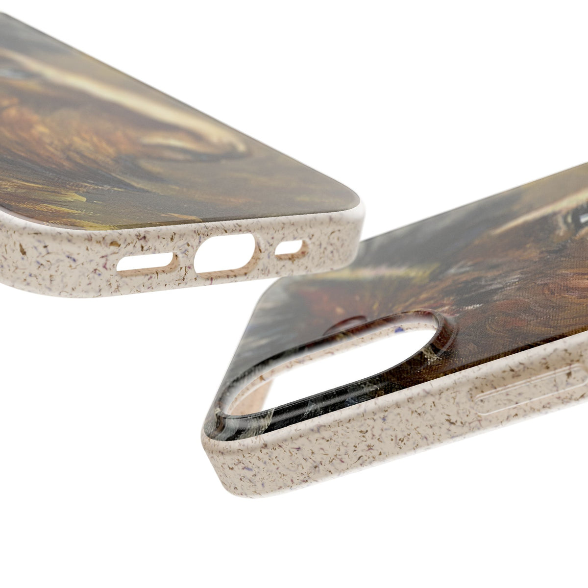 Biodegradable Phone Case — Rustic Horse Portrait by Carrie Barcomb Eco-Friendly iPhone Cover