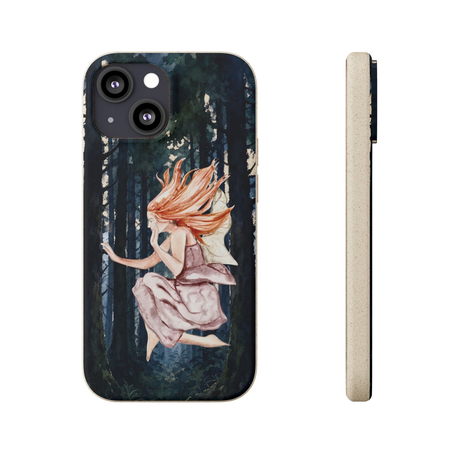 Fairy Forest Biodegradable Phone Case — Enchanted Woodland Art