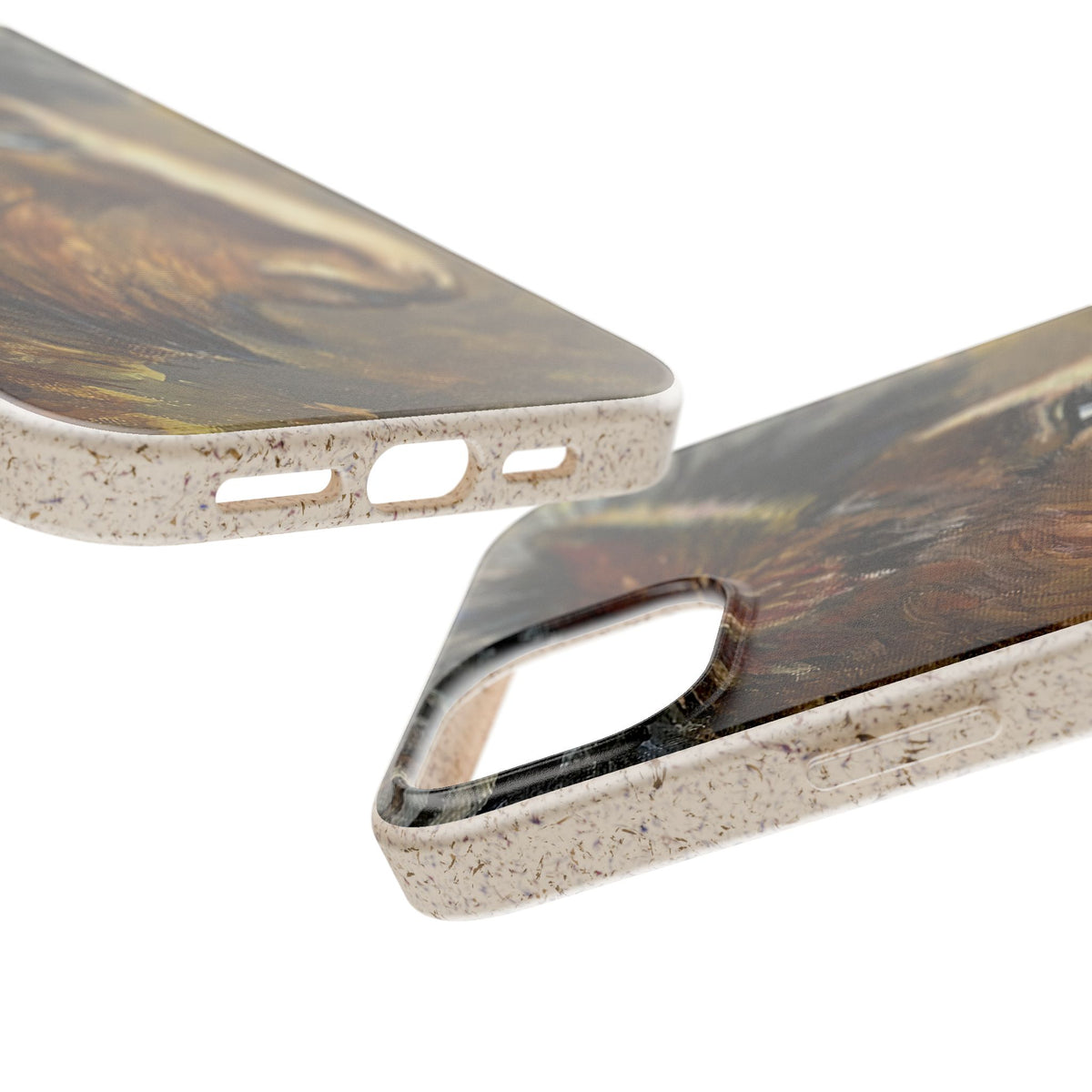 Biodegradable Phone Case — Rustic Horse Portrait by Carrie Barcomb Eco-Friendly iPhone Cover