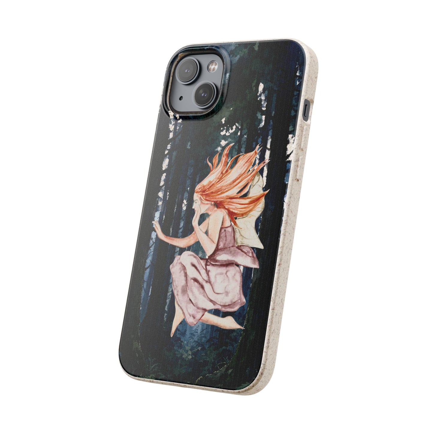 Fairy Forest Biodegradable Phone Case — Enchanted Woodland Art