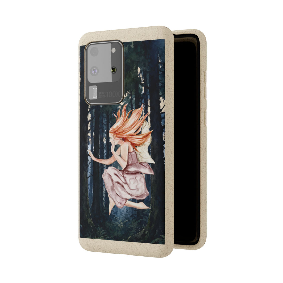 Fairy Forest Biodegradable Phone Case — Enchanted Woodland Art