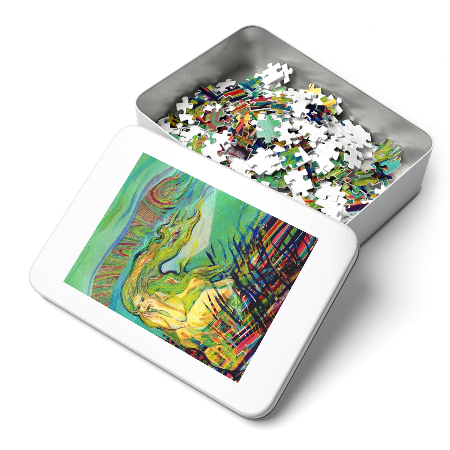 Dream Jigsaw Puzzle with Tin — 500-Piece Ocean Art Puzzle Gift