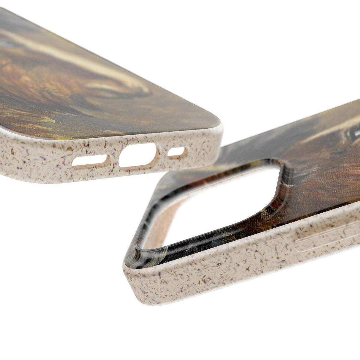Biodegradable Phone Case — Rustic Horse Portrait by Carrie Barcomb Eco-Friendly iPhone Cover