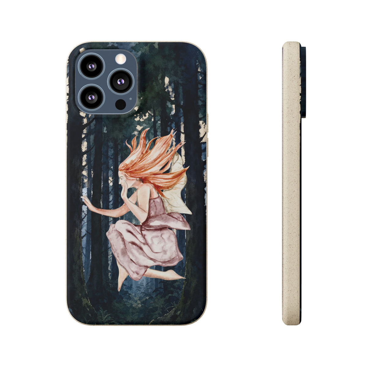 Fairy Forest Biodegradable Phone Case — Enchanted Woodland Art