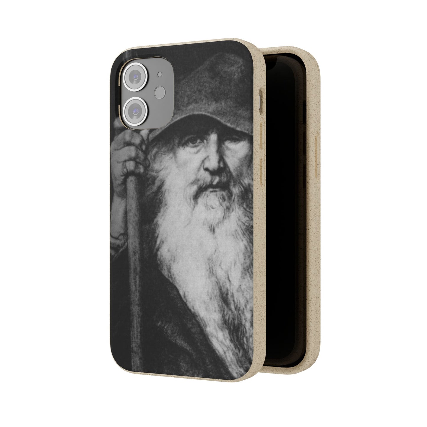 Phone Case — Odin, The Wanderer Portrait Biodegradable iPhone Cover