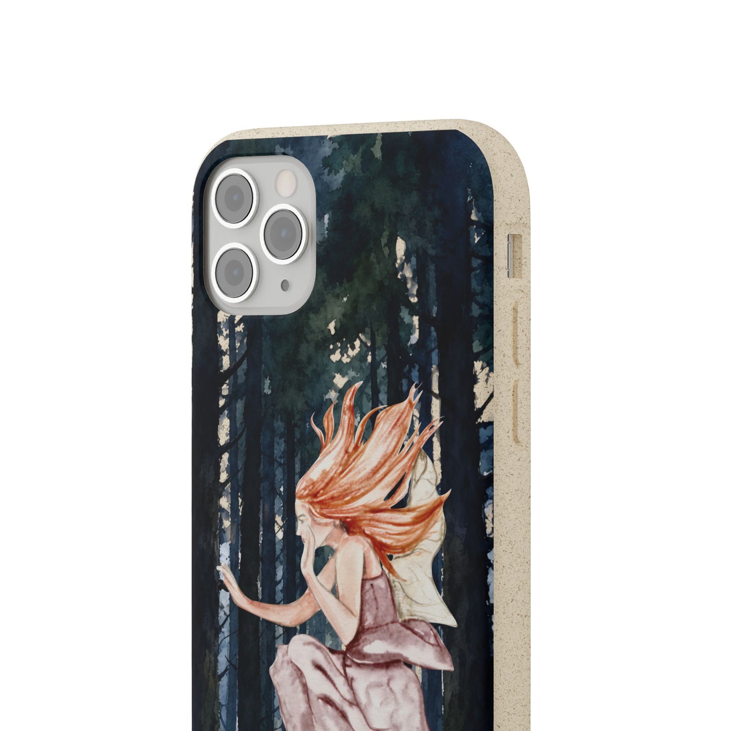 Fairy Forest Biodegradable Phone Case — Enchanted Woodland Art