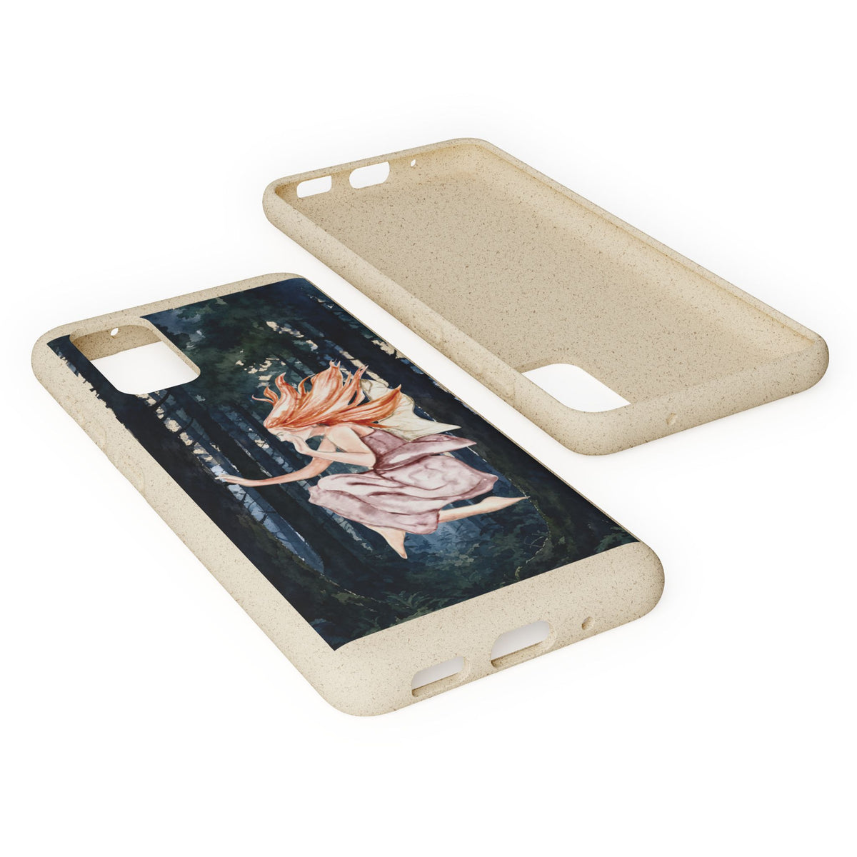 Fairy Forest Biodegradable Phone Case — Enchanted Woodland Art
