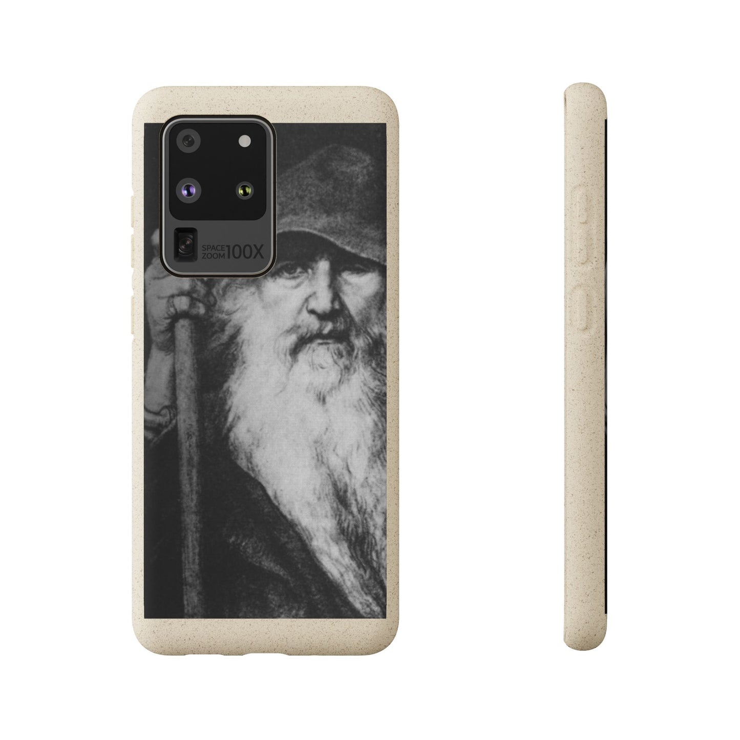 Phone Case — Odin, The Wanderer Portrait Biodegradable iPhone Cover