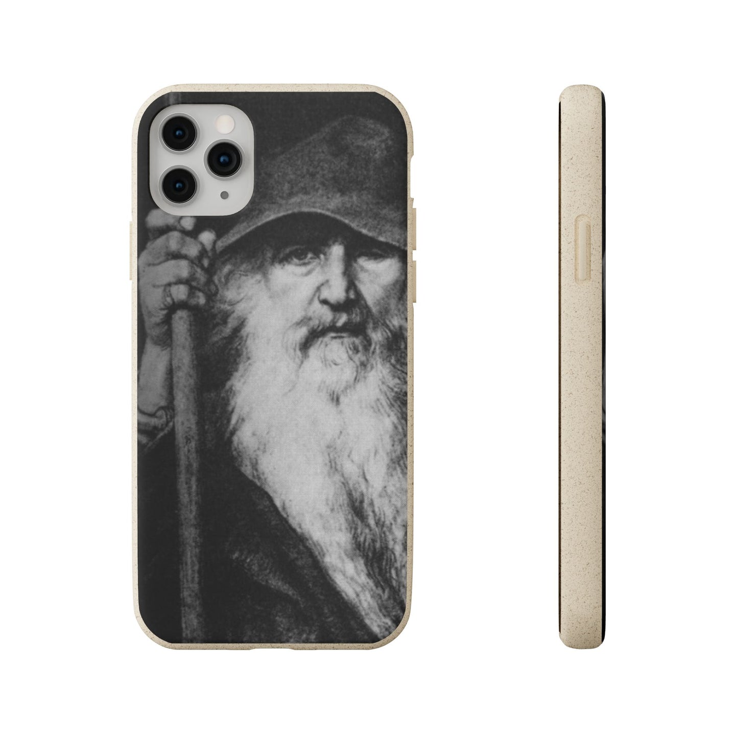 Phone Case — Odin, The Wanderer Portrait Biodegradable iPhone Cover