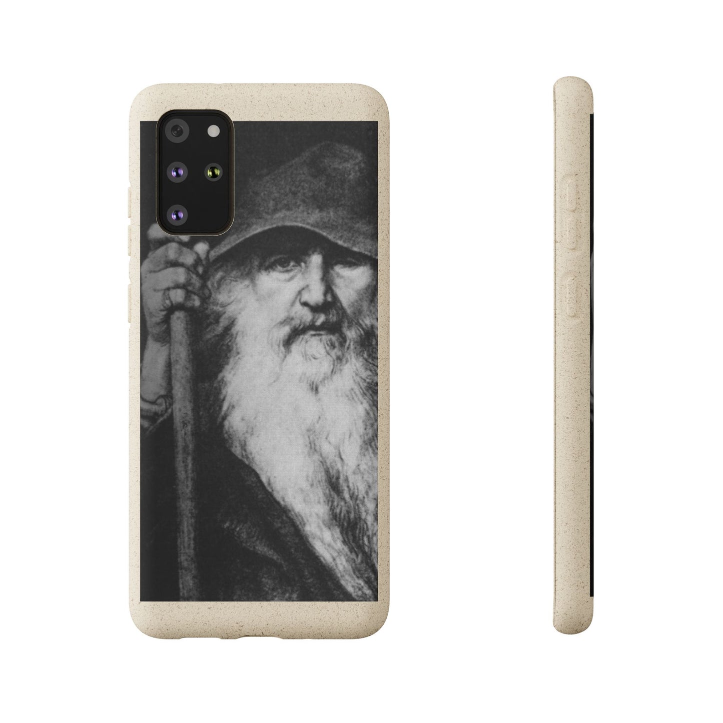 Phone Case — Odin, The Wanderer Portrait Biodegradable iPhone Cover