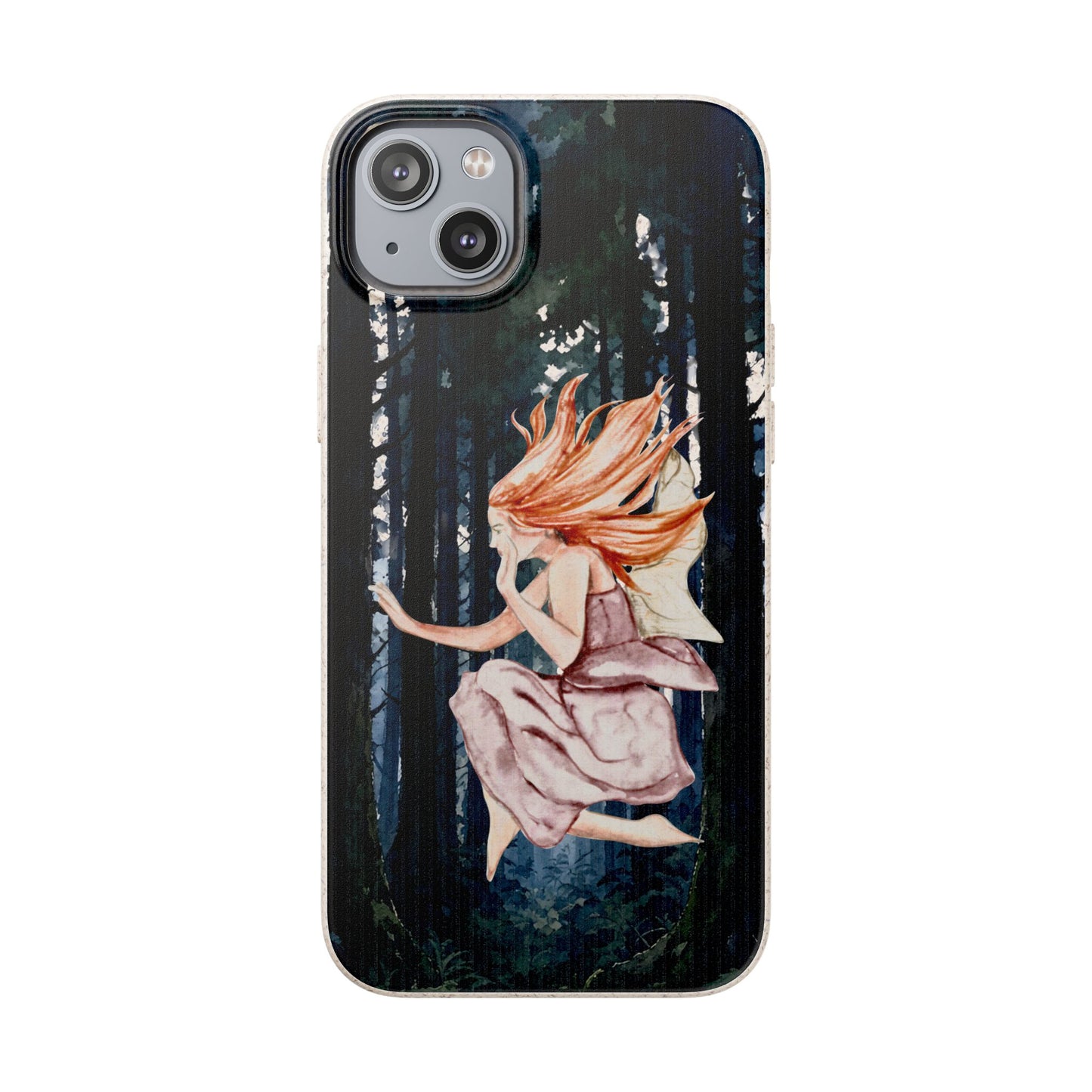 Fairy Forest Biodegradable Phone Case — Enchanted Woodland Art
