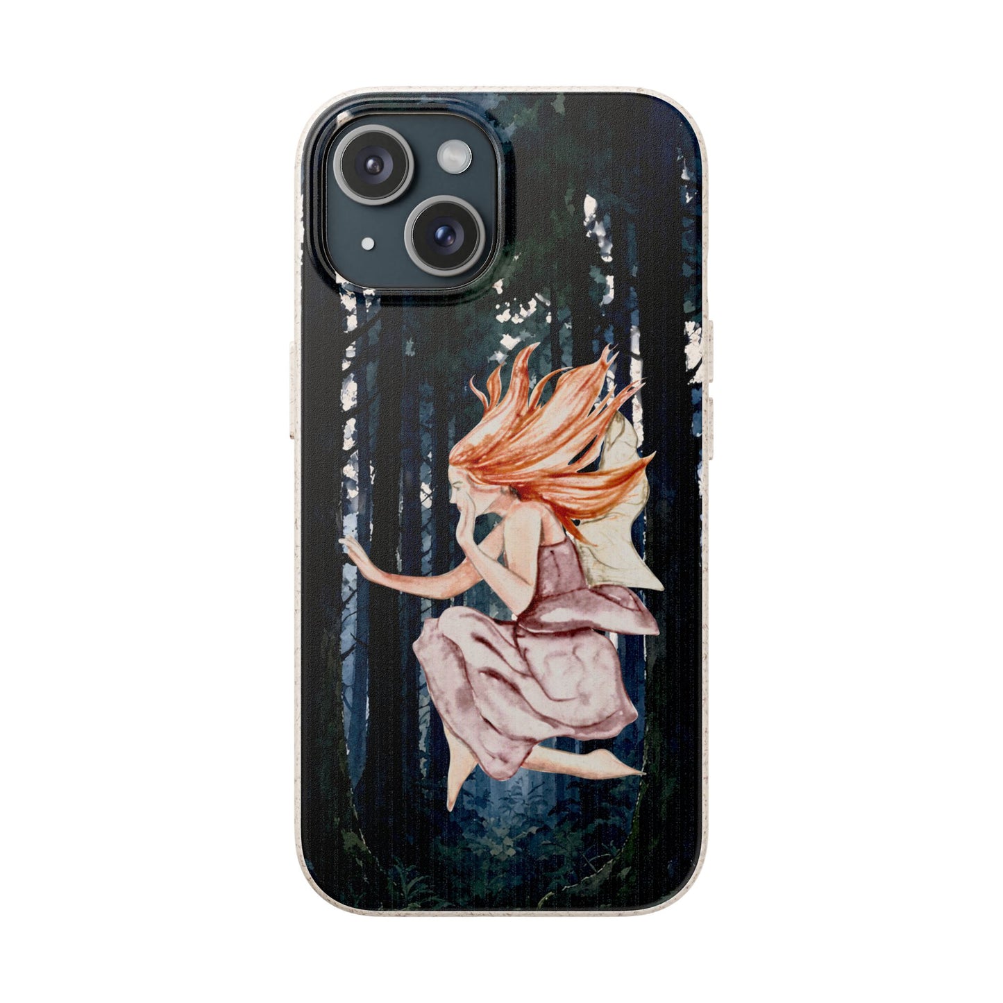 Fairy Forest Biodegradable Phone Case — Enchanted Woodland Art