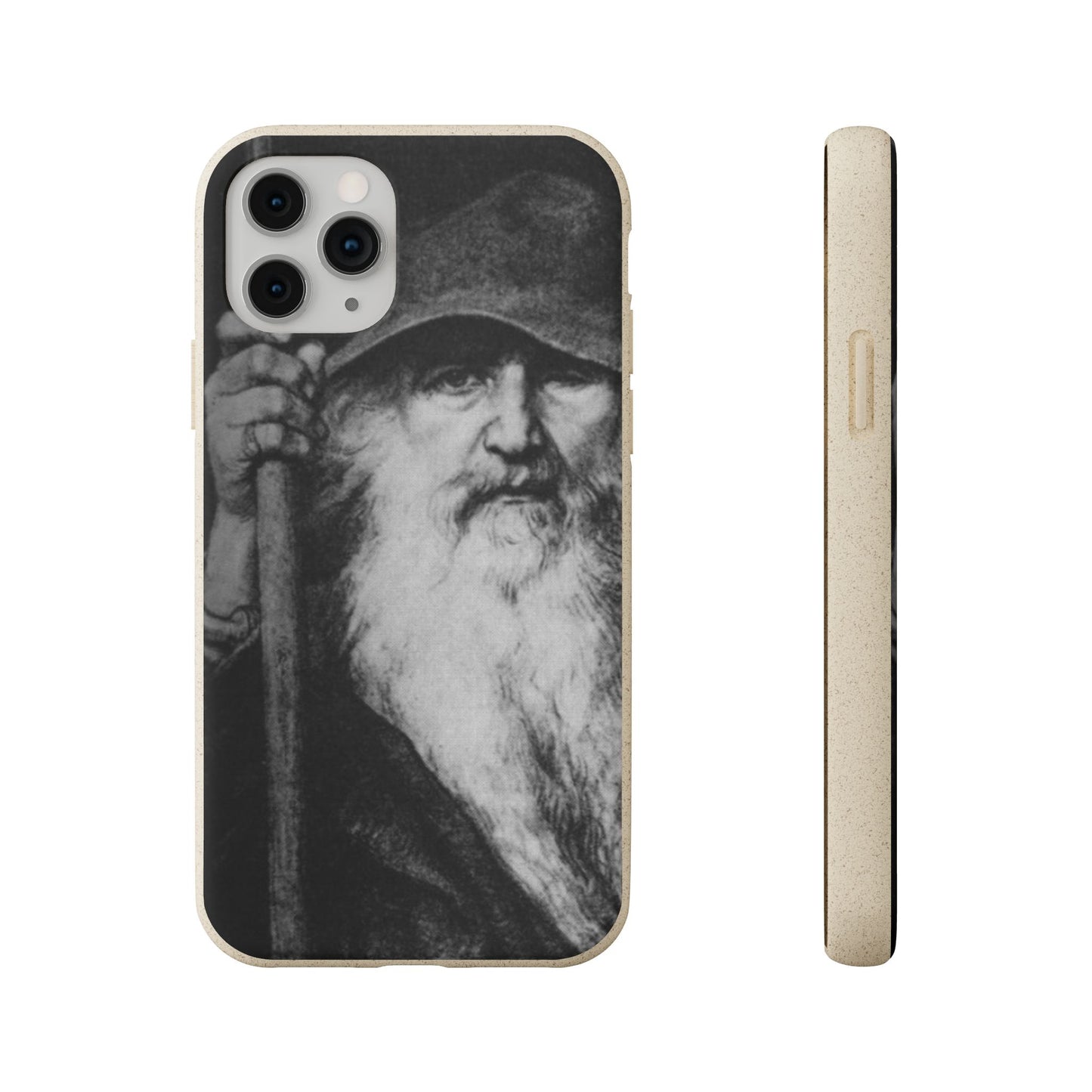Phone Case — Odin, The Wanderer Portrait Biodegradable iPhone Cover