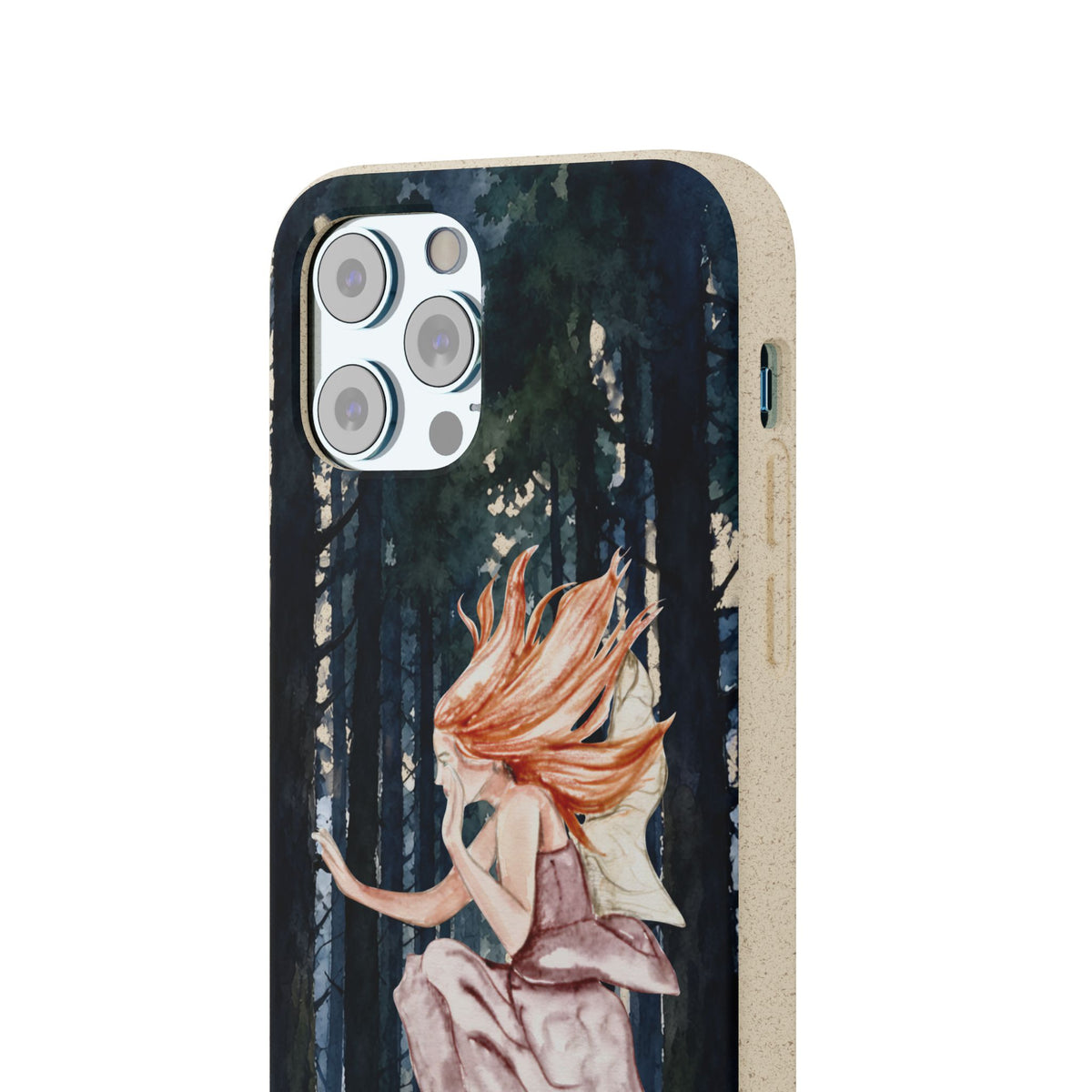 Fairy Forest Biodegradable Phone Case — Enchanted Woodland Art