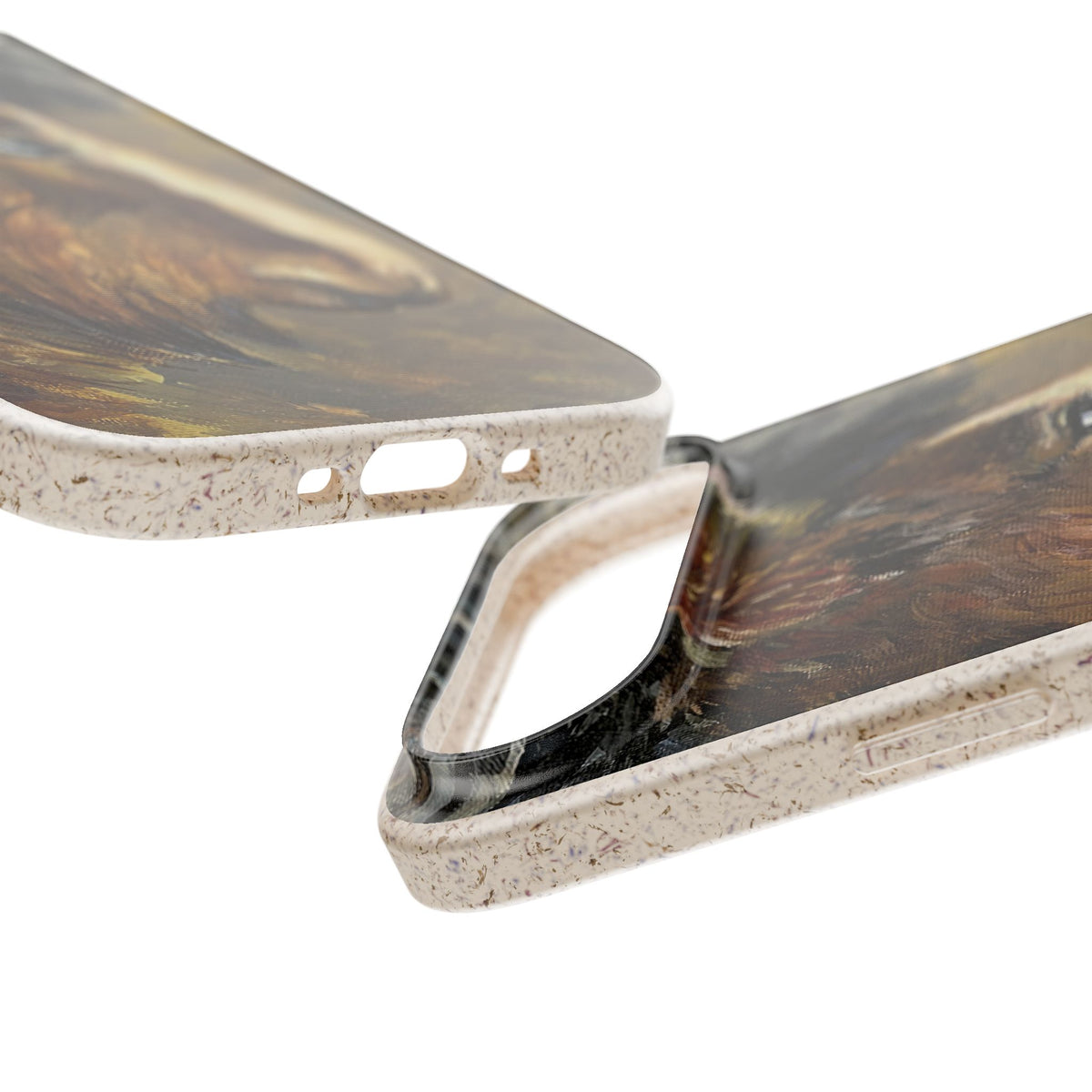 Biodegradable Phone Case — Rustic Horse Portrait by Carrie Barcomb Eco-Friendly iPhone Cover