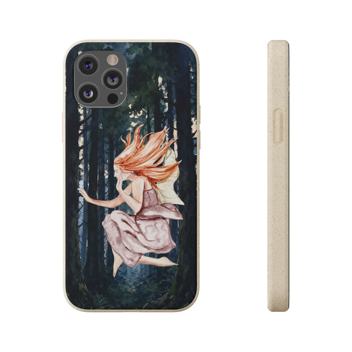 Fairy Forest Biodegradable Phone Case — Enchanted Woodland Art
