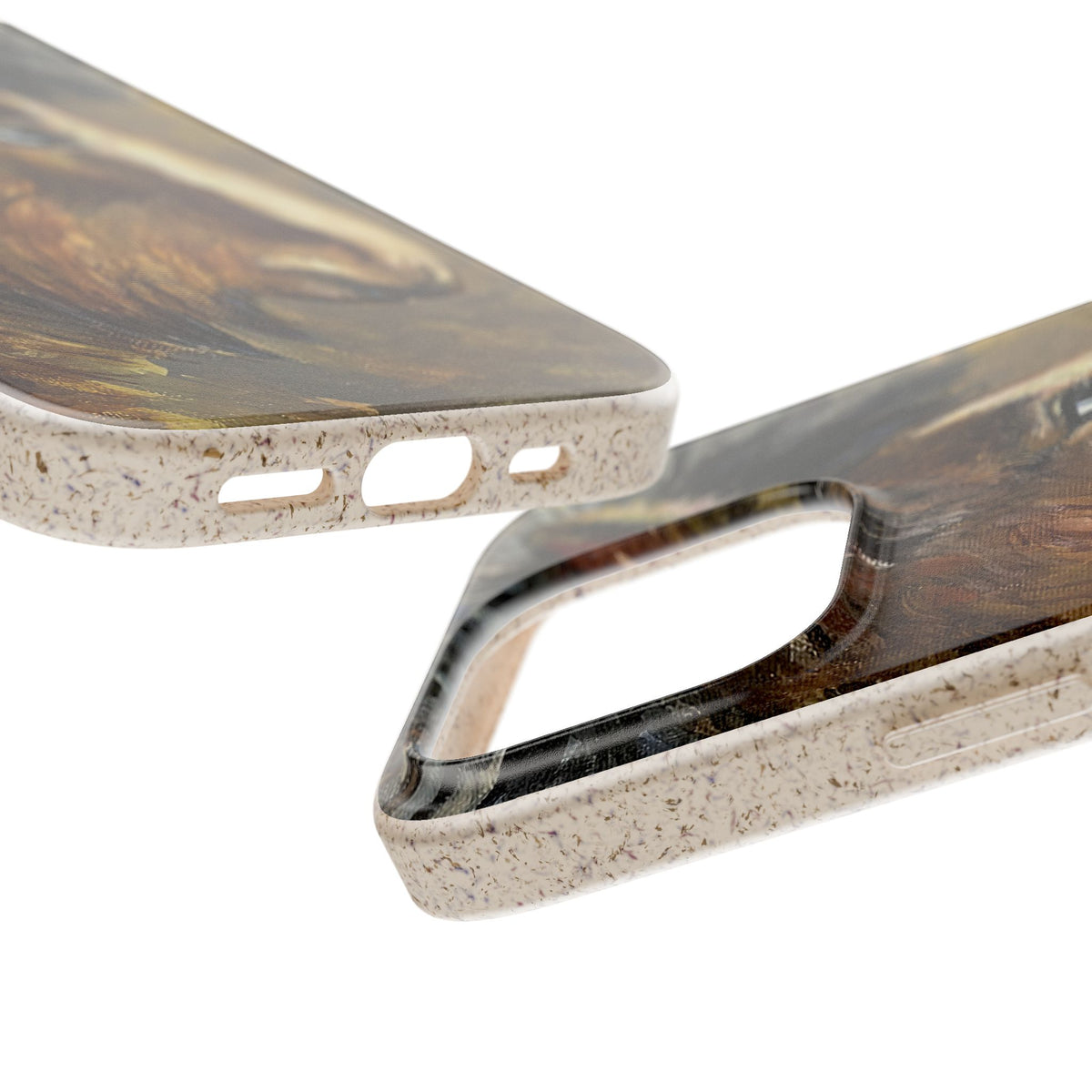 Biodegradable Phone Case — Rustic Horse Portrait by Carrie Barcomb Eco-Friendly iPhone Cover