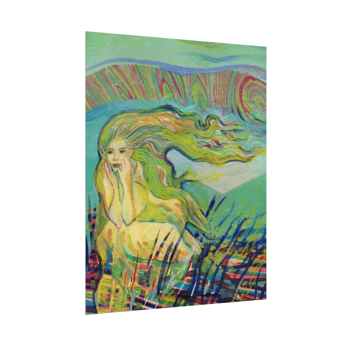 Rolled Poster - North Wind Art Print