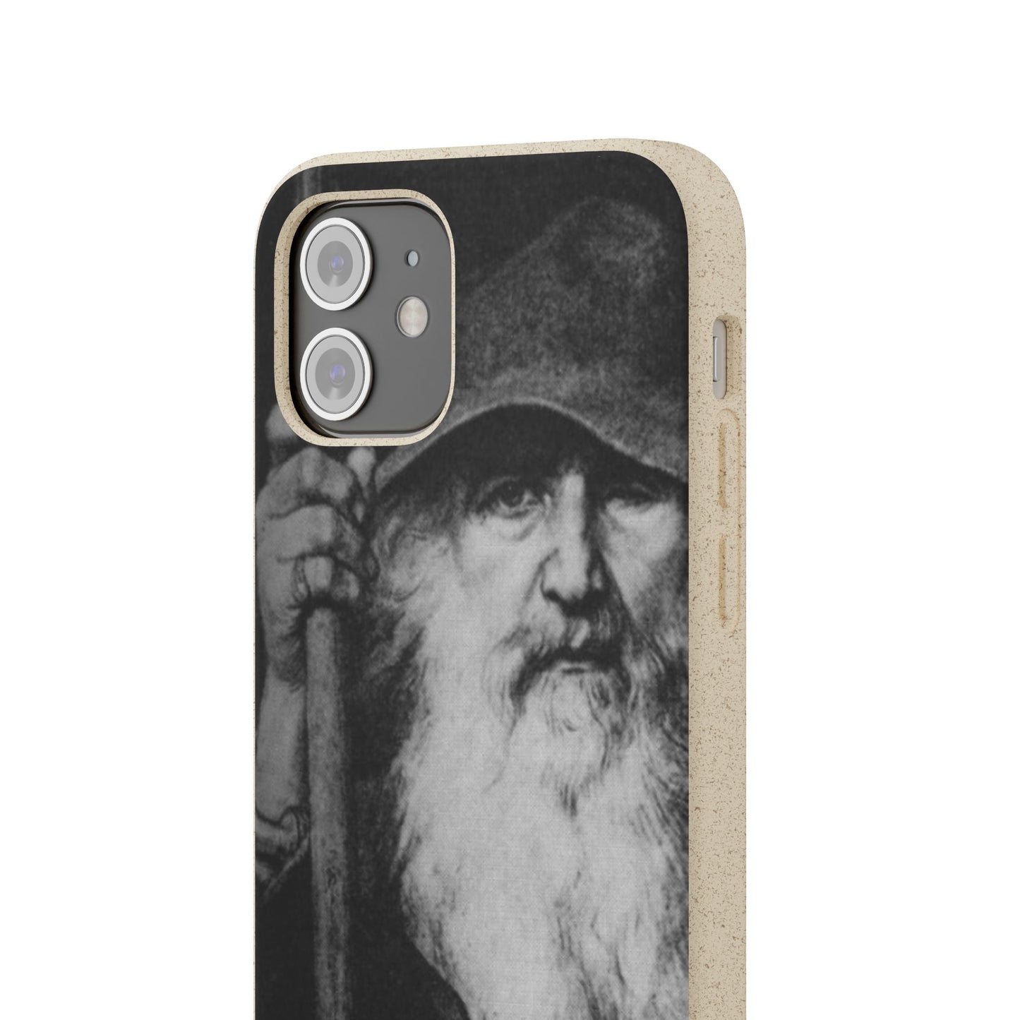 Phone Case — Odin, The Wanderer Portrait Biodegradable iPhone Cover