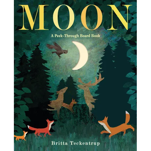 Moon: A Peek-Through Board Book - Board Book